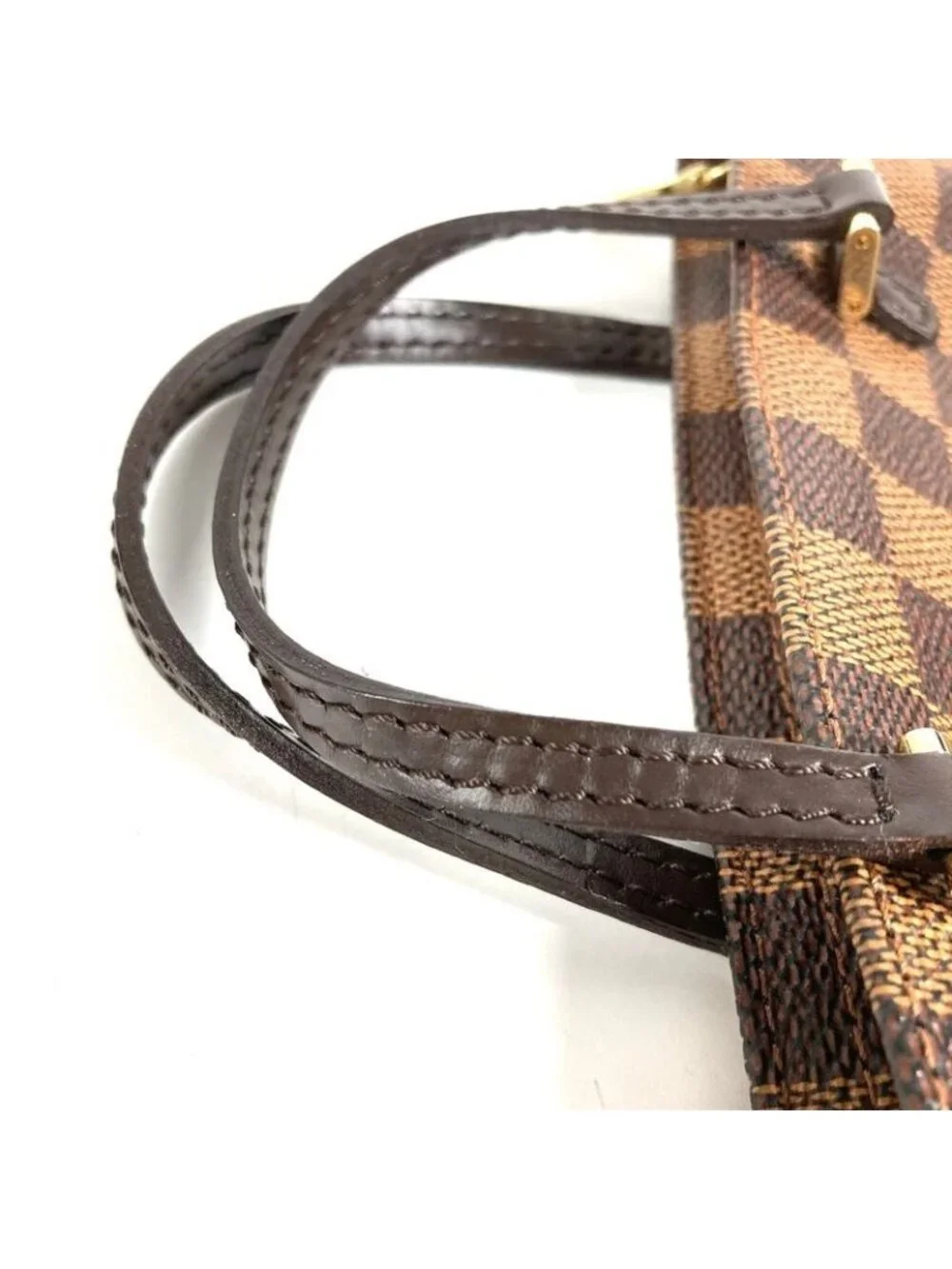 Louis Vuitton Pouch Manosque GM Only Damier Canvas Ebene Brown - Picture 6 of 9